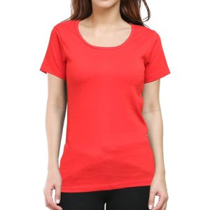 Round neck women T-Shirt