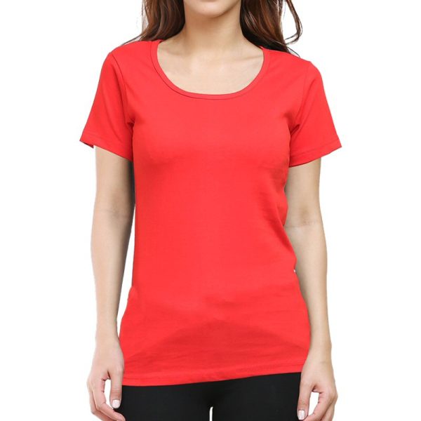 Round neck women T-Shirt
